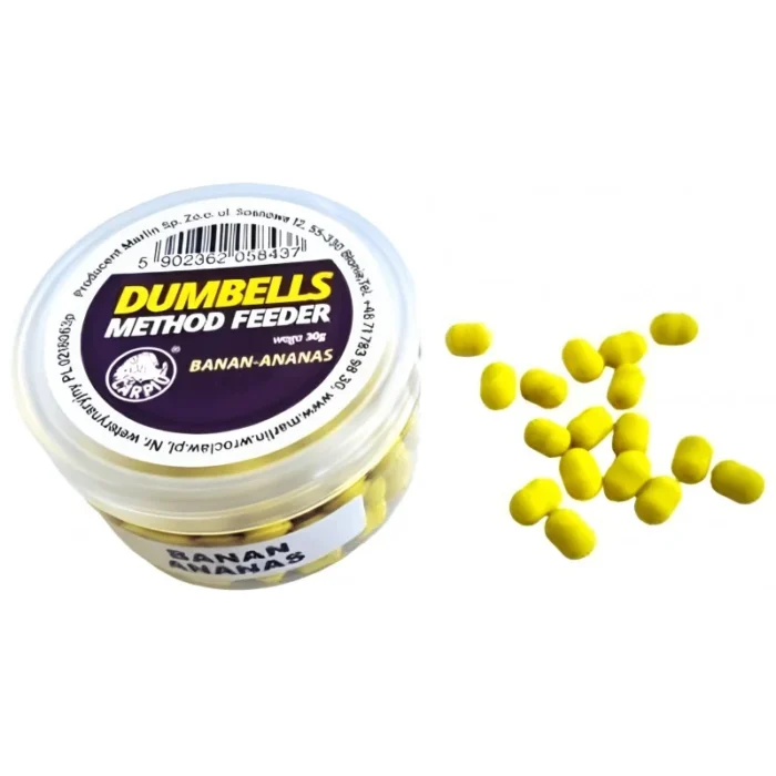 Carpio Dumbells vafteriai - 8mm Bananas - Ananasas