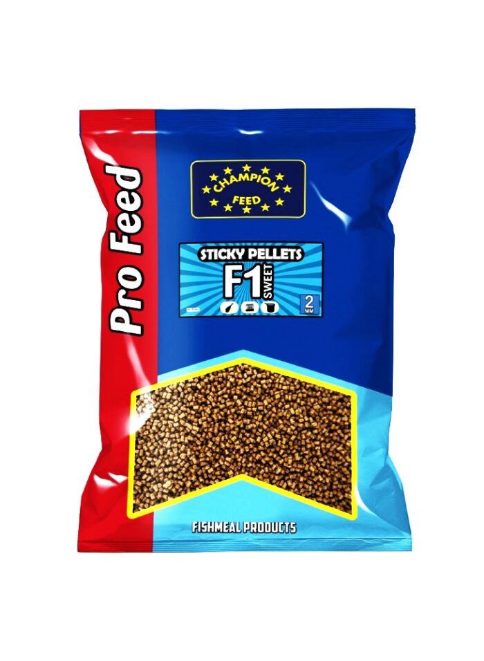 Peletės Champion Feed Sticky Pellets F1 Sweet 2mm 650g