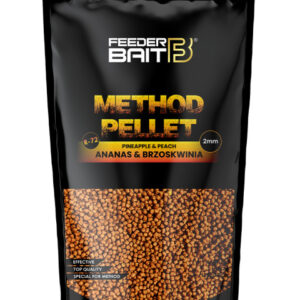 Peletės Feeder Bait Method Pellet 2mm 800g - Ananasas+Persikas