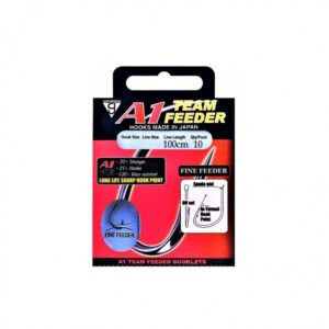 Surišti kabliukai Gamakatsu A1 Team Feeder Fine Feeder 12nr 0.14mm